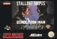 Demolition Man PAL Super Nintendo  box art